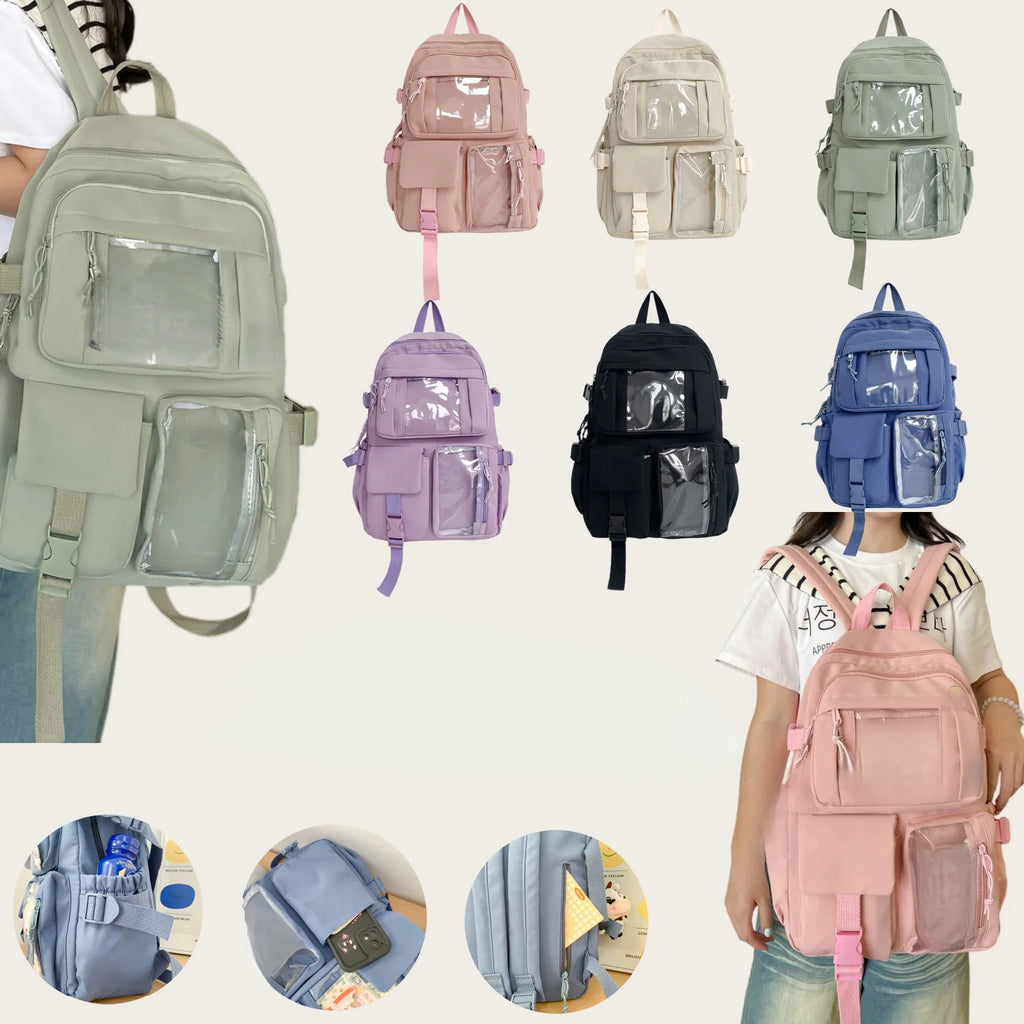 New Fashionable Trendy Large Capacity Versatile Classic Cute Portable Travel Style Travel Commuter Backpack Suitable for Various