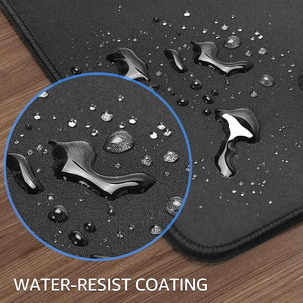 Red Eye Girl Art Black & White Line Gaming Mouse Pad Speed E-Sports Waterproof Kawaii 45x40 PC Gamer Accessories Office DeskMat