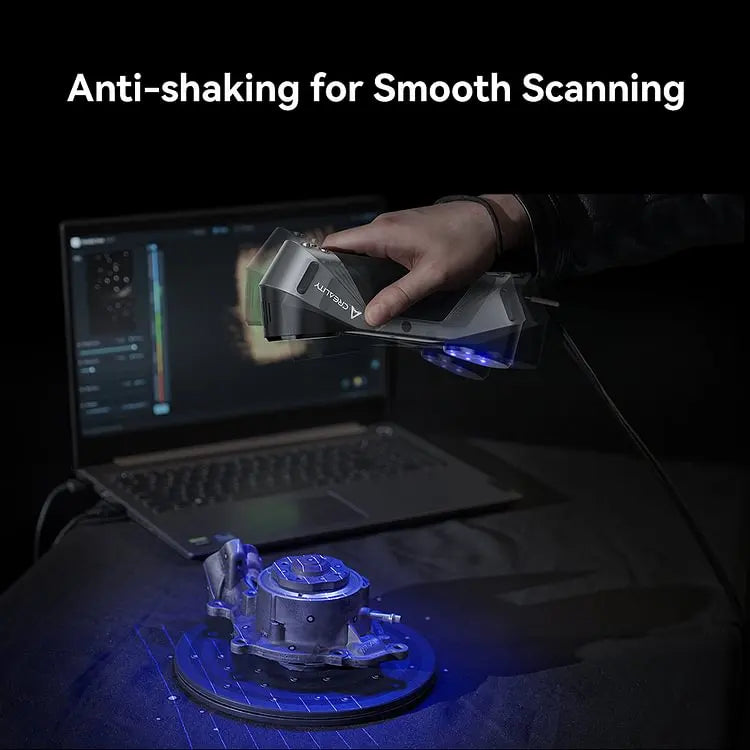 Creality 3D Scanner CR-Scan Raptor Multiple-line Blue NIR 0.02mm Accuracy 60FPS Anti-Shake Tracking Scanning 24Bit Color Scanner