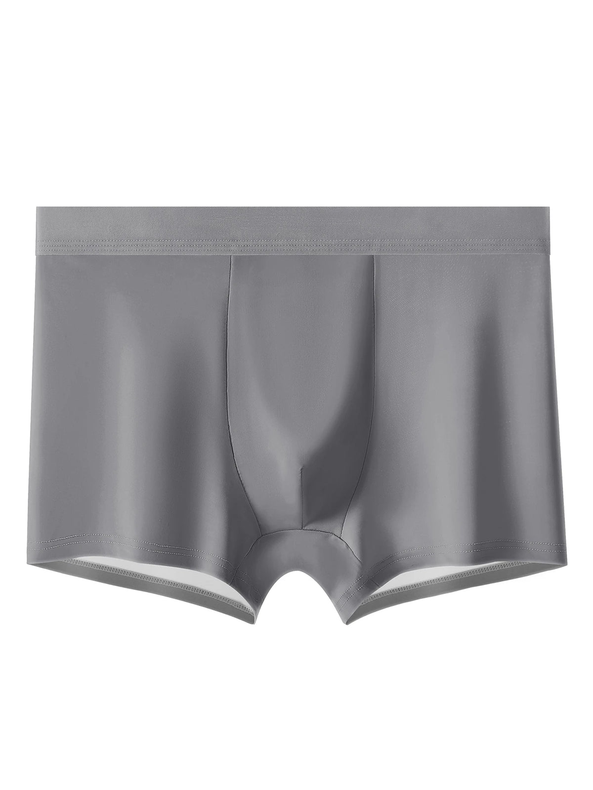 4 Pieces Men's Panties Cool Smooth Comfortable Breathable Men's Boxers Ice Silk Sports Fitness Casual Fitness Men's Pants