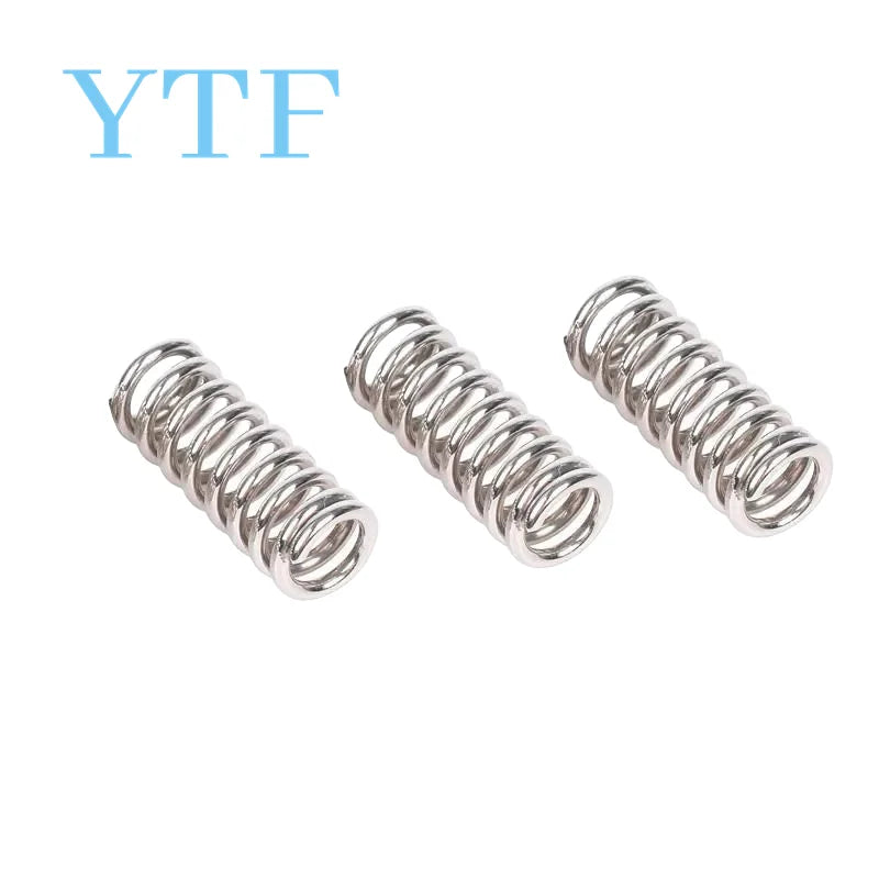 10/20/50/100PCS 3D Printer Parts Feeder Spring For Ultimaker Wade Extruder Nickel Plating 1.2mm 20mm Top Quality