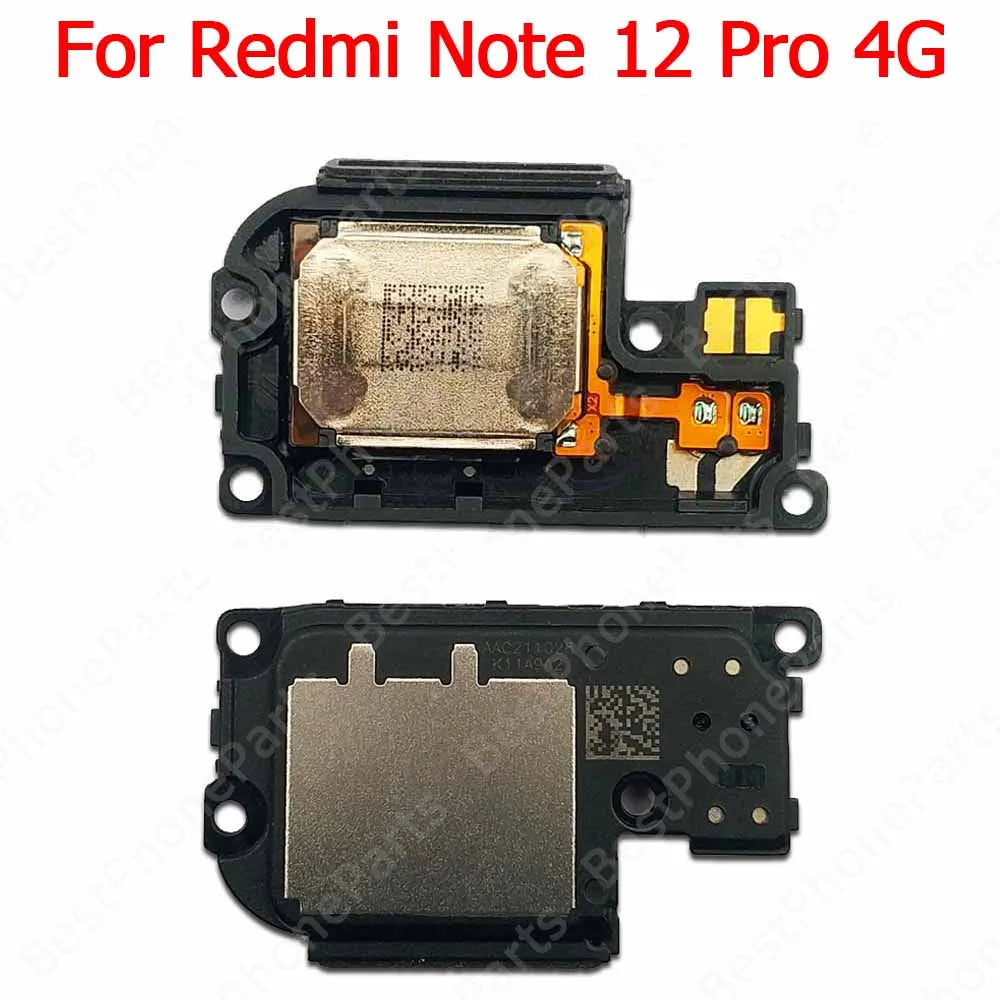 Loudspeaker For Xiaomi Redmi Note 13 Pro + Plus 12 4G 12S 5G Loud Speaker Buzzer Ringer Sound Module Spare Parts