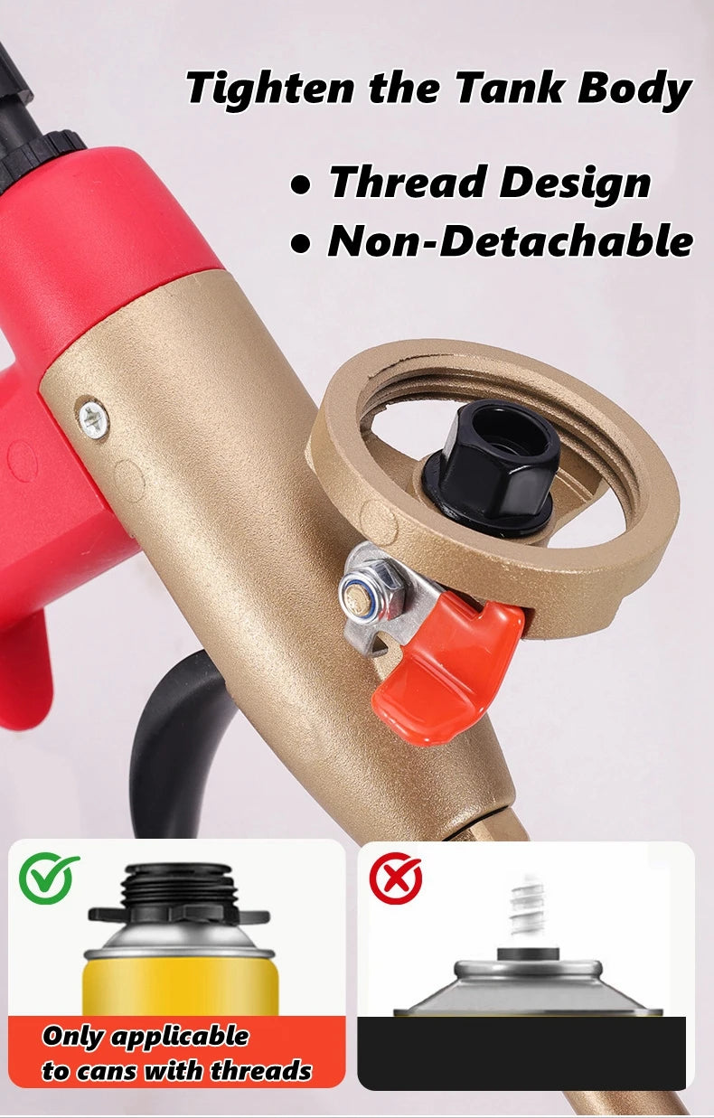 Professional Foam Spray Gun Metal Polyurethane Trigger Sprayer Pump Sealant Tool House Renovation Pressure Washer Manual Tool