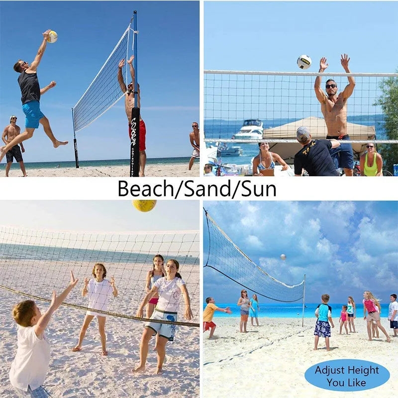 Outdoor Beach Volleyball Net 960x100cm Professional Volleyball Net Training Standard Tennis Badminton Mesh For Indoor