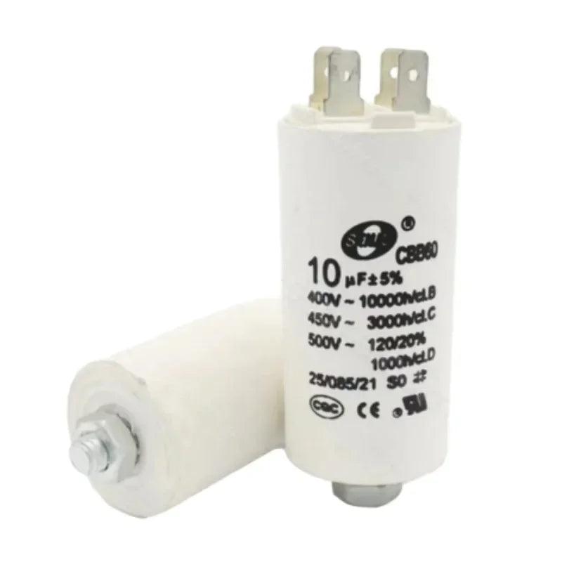 14-35uf 450V CBB60 Capacitor Motor Double Insert Water Pump Starting Capacitor Motor Permanent 50 60 Hz AC Motor Micro Parts