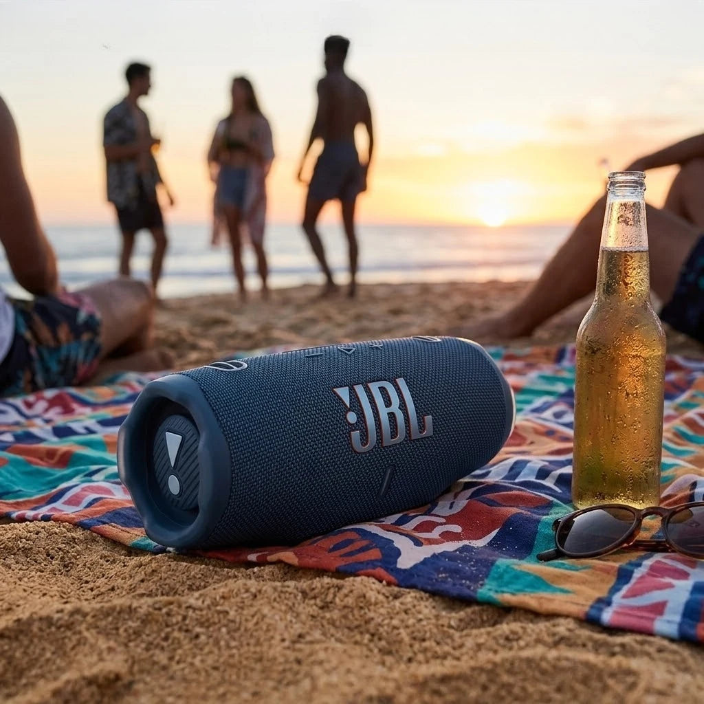 JBL Charge 6 Portable Bluetooth Speaker IP68 Waterproof Deep Bass Long Playtime Outdoor Wireless Subwoofer for Camping Party