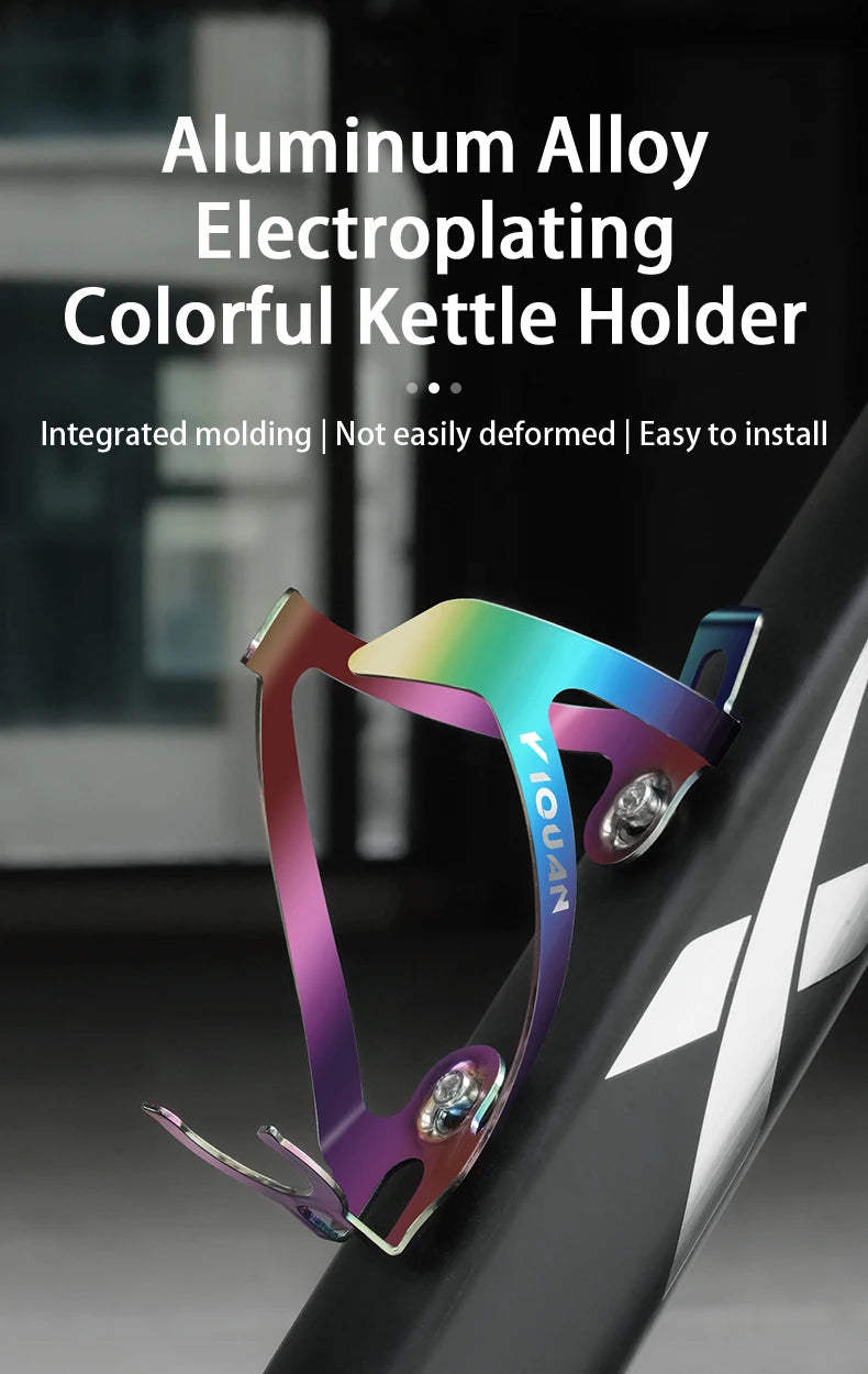 Aluminum Alloy Bicycle Bottle Cage Colorful Road Mountain Bike Bottle Holder Ultralight MTB Waterbottle Holder Bike Parts