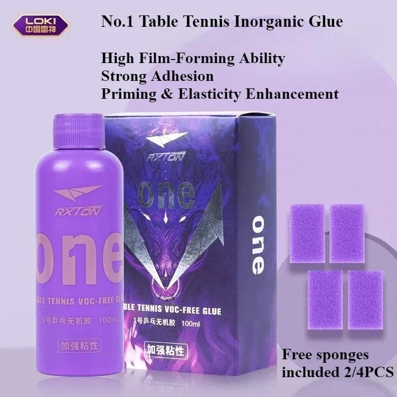 50/100ml LOKI Glue Professional Inorganic Glue Adhesive Table Tennis Racket Ping Pong Bat Paddle Rubber Adhesive High Adhesion