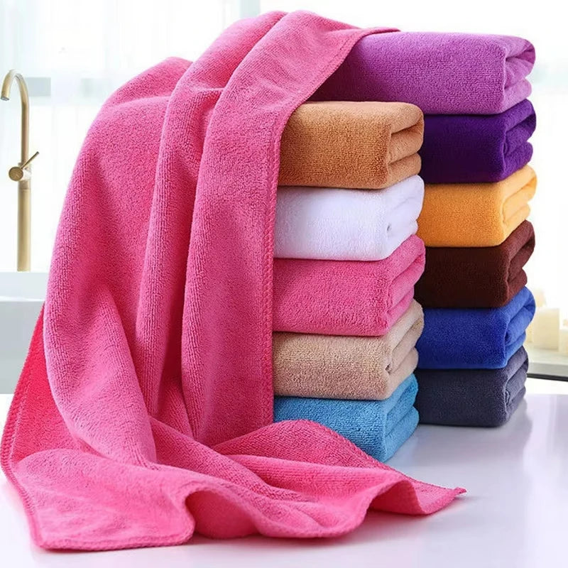 Large bath towel for home use, absorbent and soft wrap, body beauty salon, adult bath towel