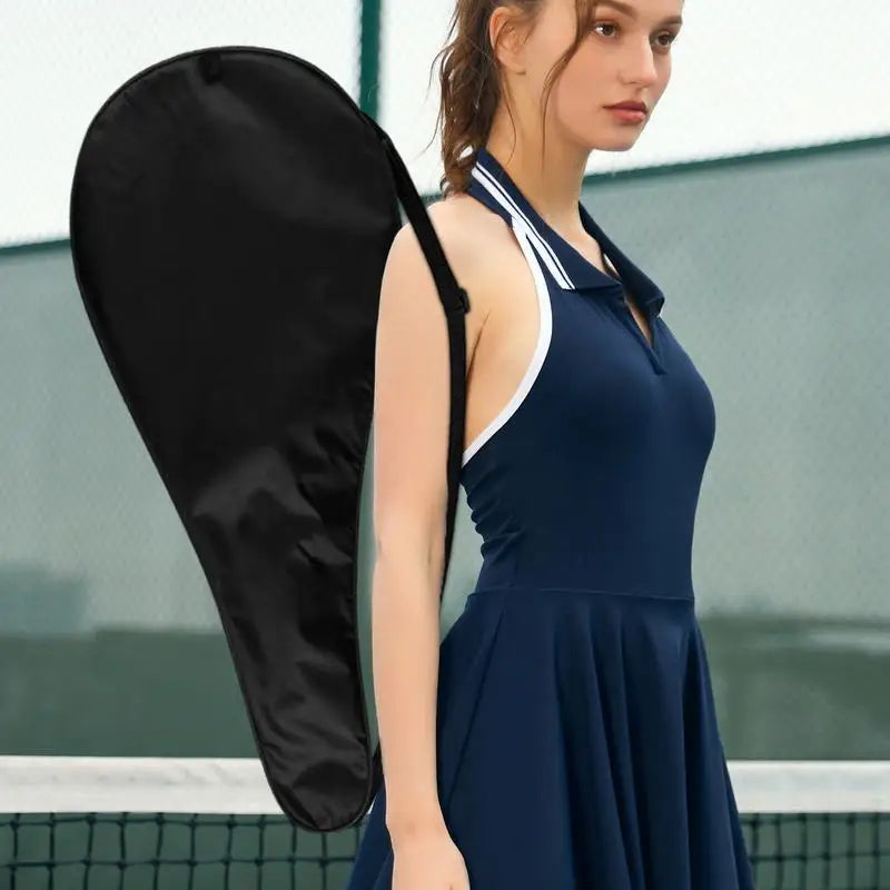 Oxford Cloth tennis racket bags Cover Daily Lightweight Single Shoulder Sports Bag Lightweight Tennis Bag Portable Court Racket