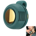 Portable Mini Bladeless Fan 3 Speed Adjustable Clip On Waist Shirt Silent Electric Fan Outdoor Travel Cooling Fan