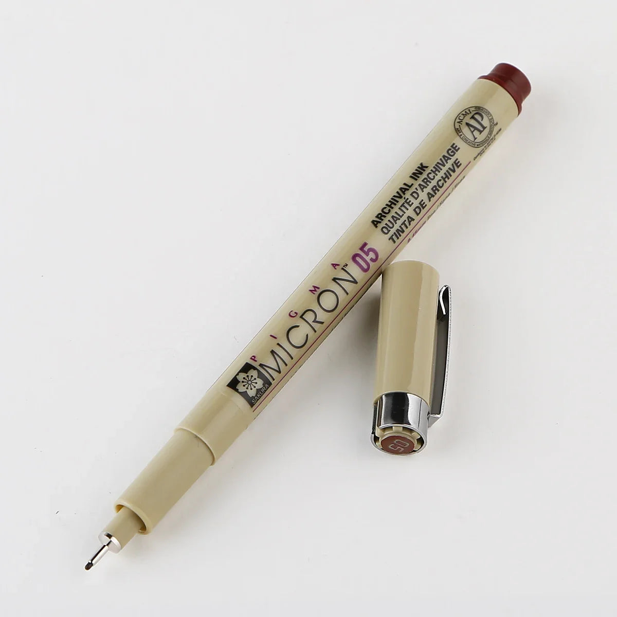 1pcs SAKURA Micron Pen 0.25mm 0.45mm Liner Marker Pen Watercolor Markers for Professional Drawing Sketch Manga Art Supplies