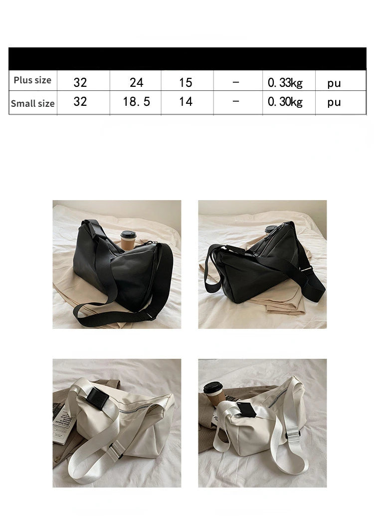 Tilorraine women bag leather large capacity single shoulder bag PU female versatile messenger bag retro style crossbody bag