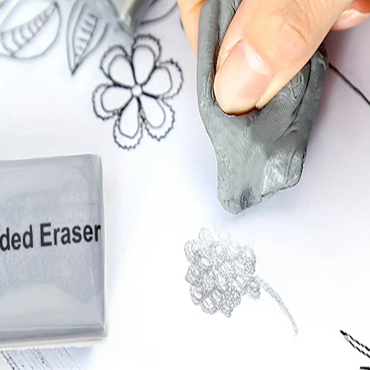 Kneaded Rubber Erasers, 3/6/10/20/36 Pack - Blender, Shade, Smooth, Correct, and Brighten Your Sketches and Drawings