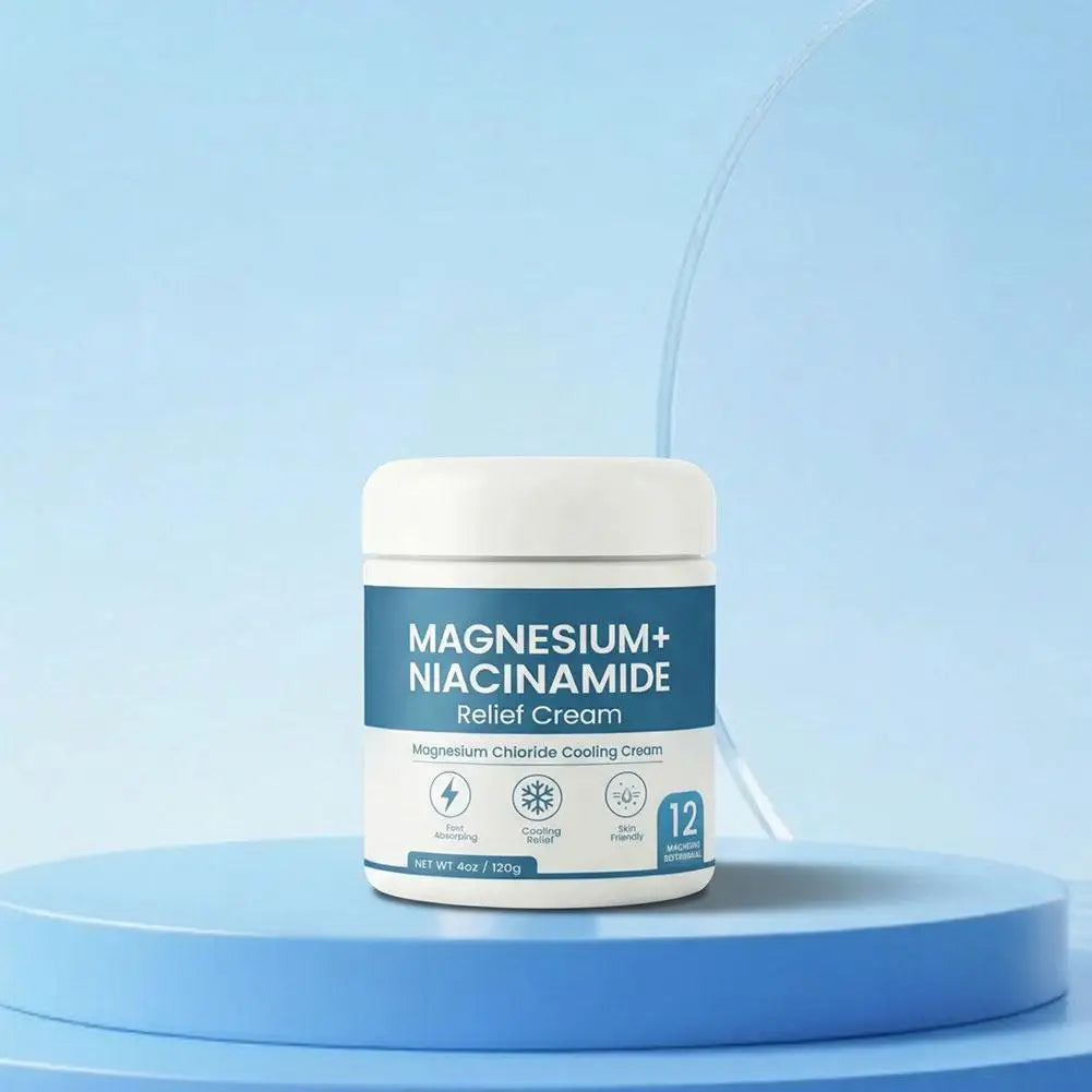 Niacinamide Magnesium Relief Body Cream Alcohol-Free Hydrating Repair Lotion For All Skin Types Sensitive Dry Skin Care