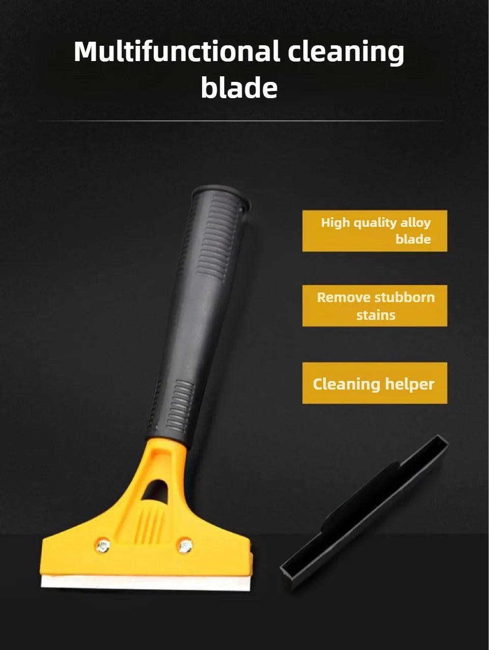 ALIWRAP Metal Blade Scraper Spatula Car Glue Sticker Remover Household Cleaning Window Ceramic Glass Oven Stain Removal Squeegee