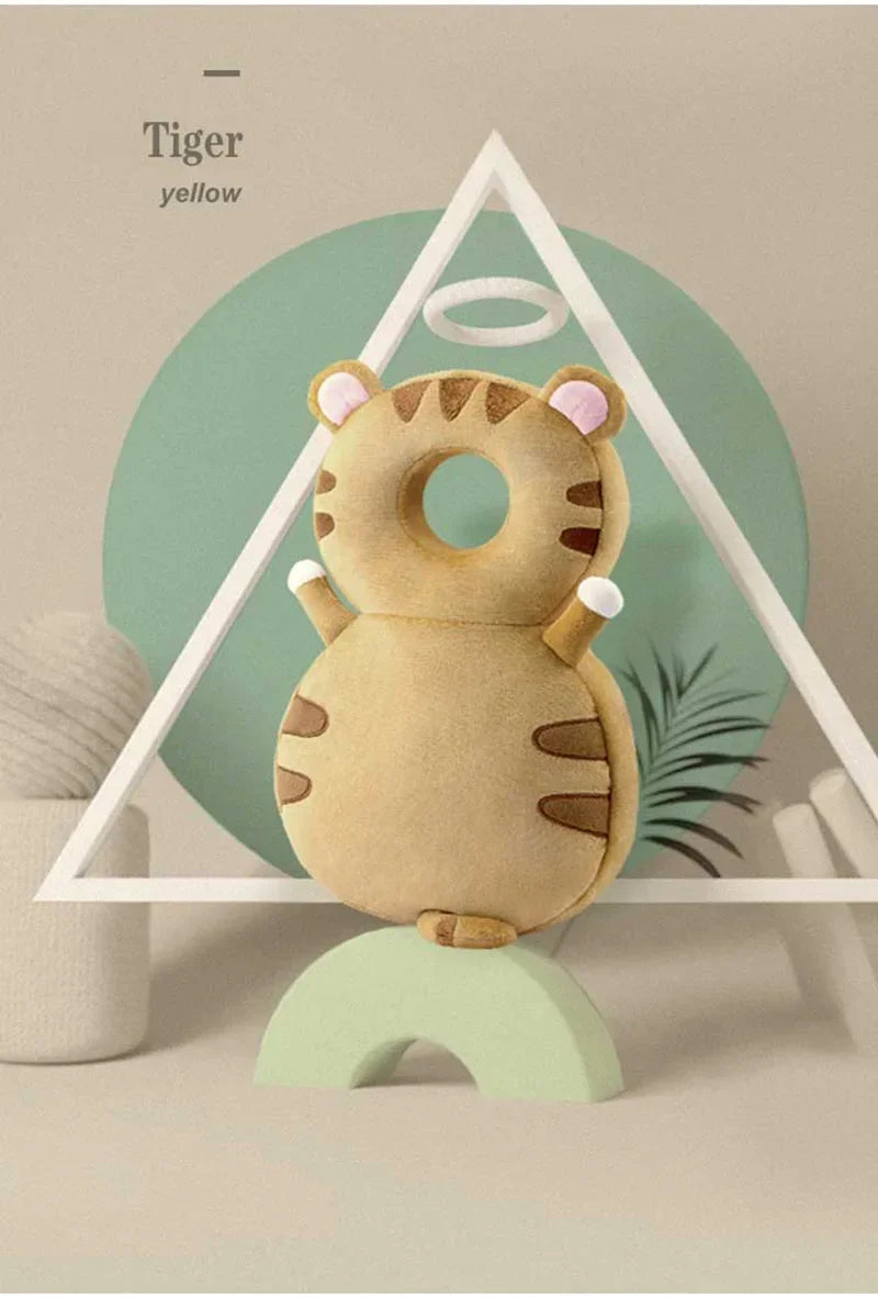 Baby Head Fall Protection Pad Cushion Cartoon Soft Security Pillows Backpack Newborn Headrest Security Pillows Backpack Toddler