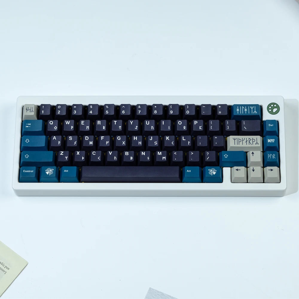 129 Keys GMK Norse Keycaps Cherry Profile PBT Dye Sublimation Keycap For MX Switch Mechanical Keyboard GK61 64 68 75 87 980
