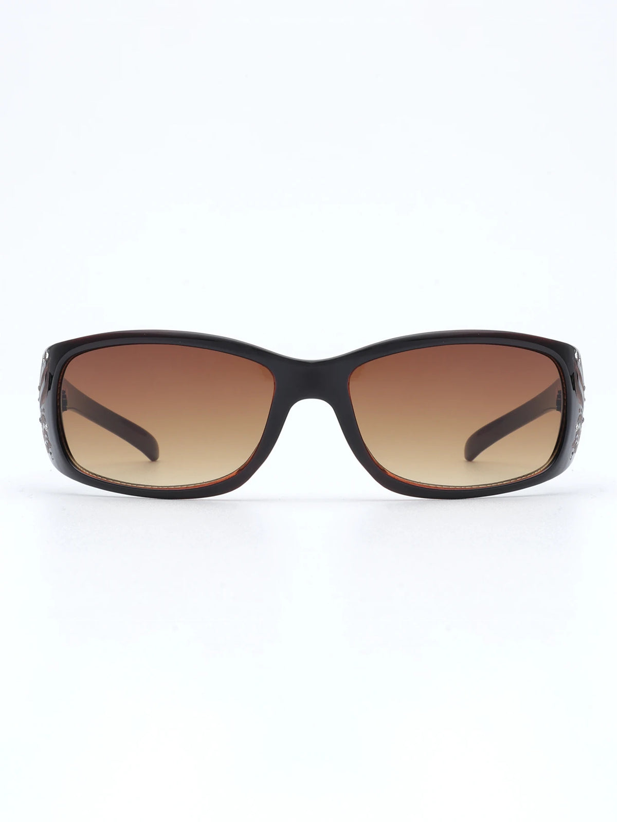 Fashion New Y2K Ladies Pattern Relief Square Small Frame Sunglasses Retro Style Elegant Summer Vacation Beach Glasses