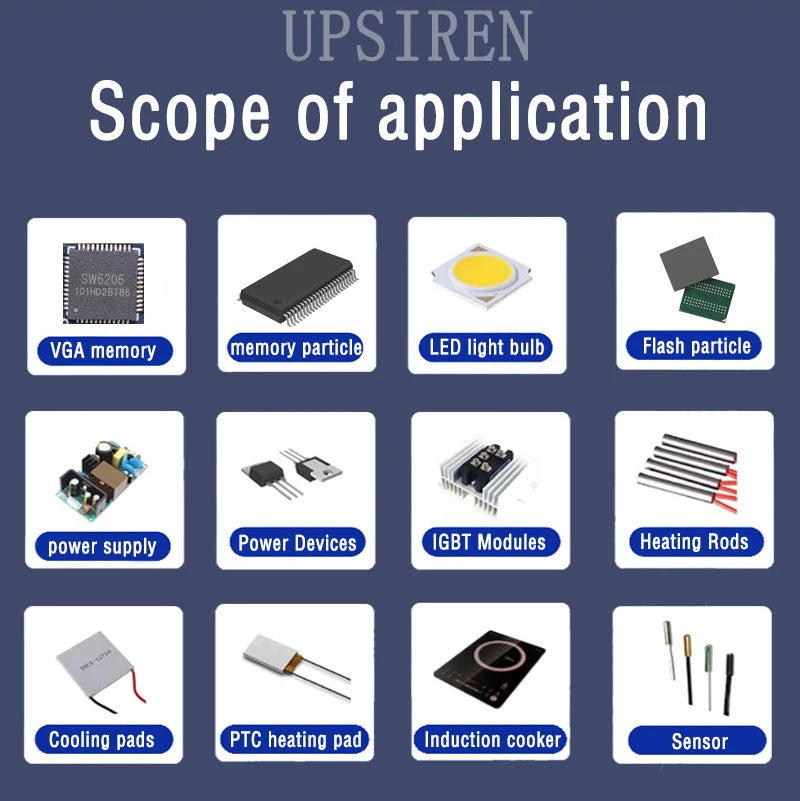 UPSIREN UTP-8 10g/20g/50g/100g Thermal Compound 14.8W/MK Pink Thermal Paste Plastic-Formable Thermal Compound for GPU Components