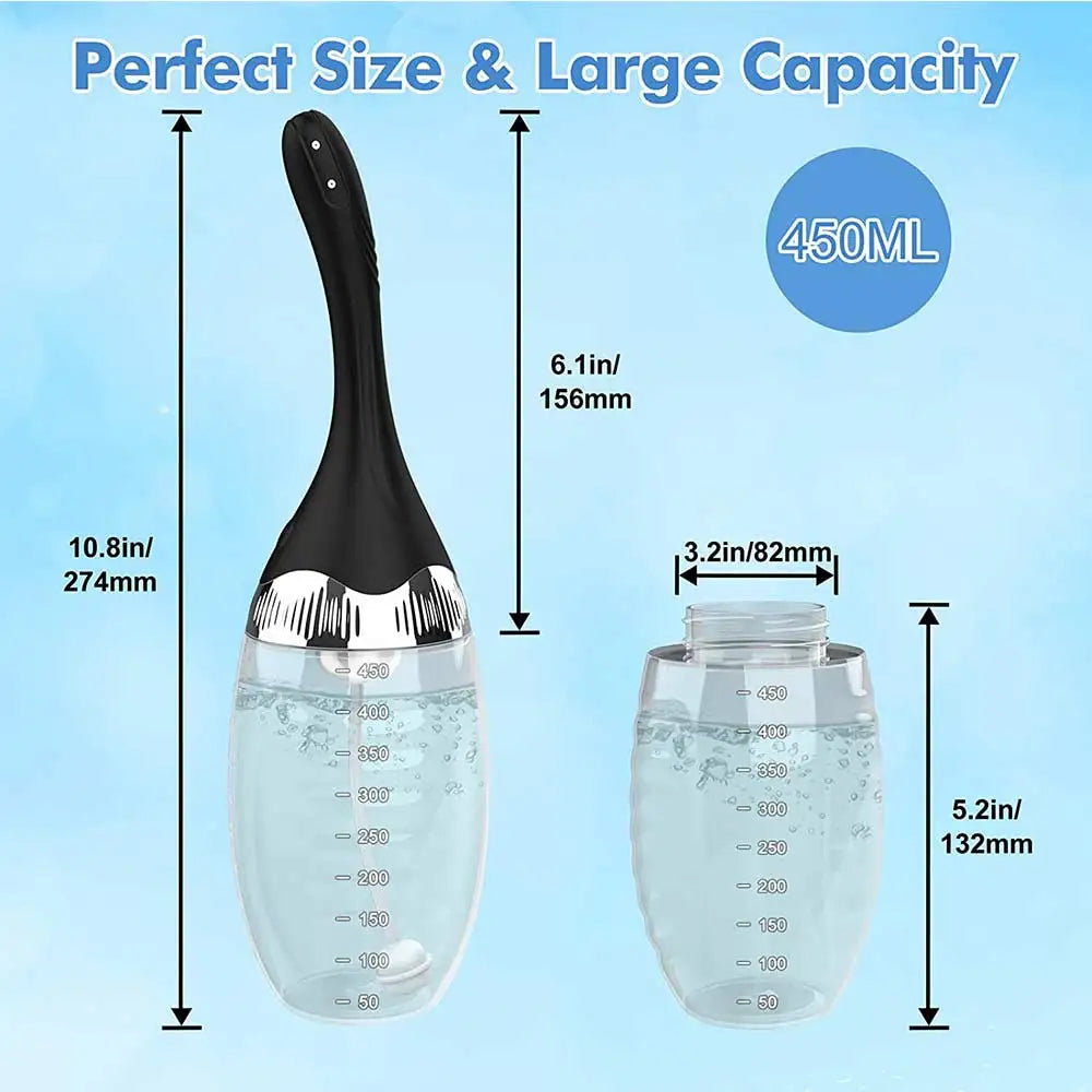 Automatic Anal Cleaner Enema Cleaning Container Vagina Cleaner Douche Enema Bulb Women Men Health Hygiene Tool Anal Shower