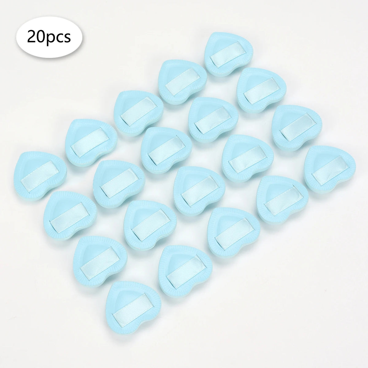 5/10/20Pcs Super Soft Cotton Candy Makeup Puff Necessary Wet Dry Use Air Cushion Powder Puff Multifunction Portable Makeup Sponge