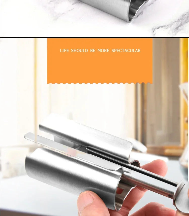 Bathroom Accessories Set Rolling Toothpaste Squeezer Tube Stainless Steel Toothpaste Dispenser Toothpaste Cosmetic Storage Rack