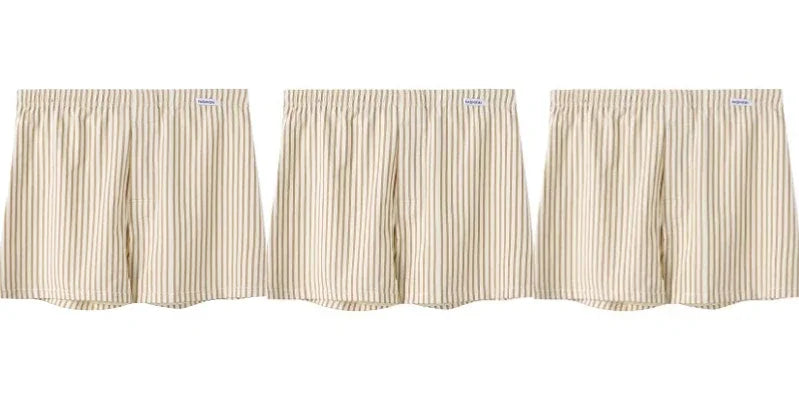 3Pack Mens Boxers Striped Aro Pants Cotton Boxershorts Men Pajama Pants Loose Breathable Boys Underwear Boxer Hombre Men