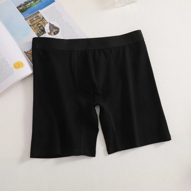 New Men's Underwears Men Panties Boxers Breathable Sexy Male Boxer Solid Underpants Comfortable Plus Size Mens Underwear Boxers