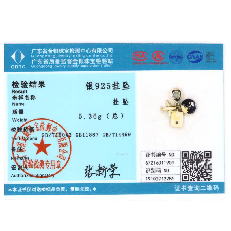 MULA Hot Sale 925 Silver Plane Passport Travel Charm Fit Original Snake Chain Bracelet DIY Jewelry Gift For Women