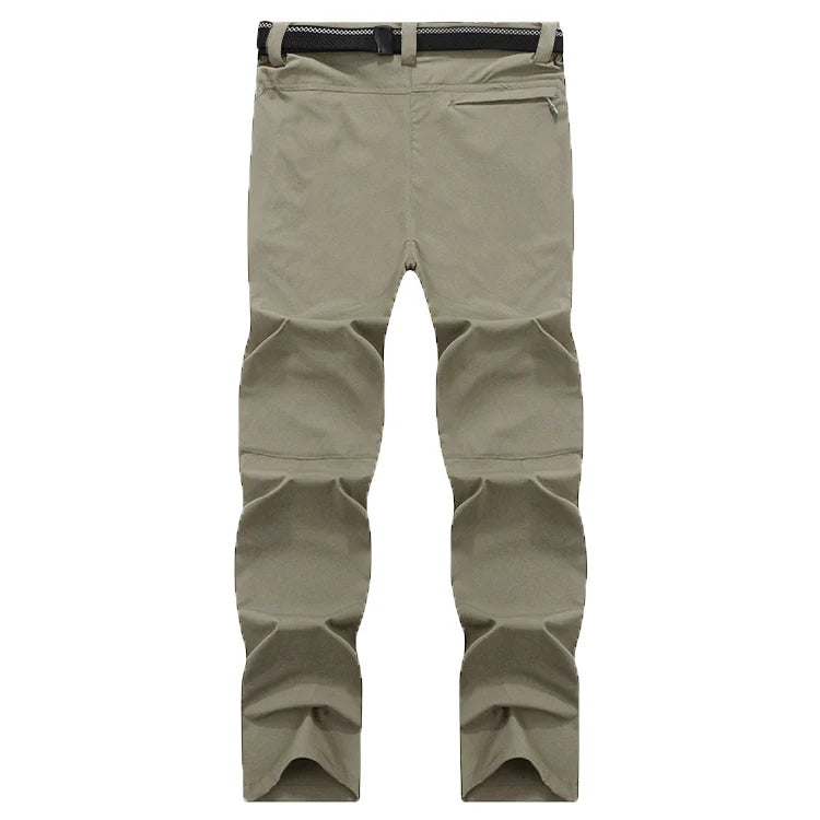 Four Sided Elastic Quick Drying Pants for Men's Mountaineering Outdoor Pants, Light and Thin for Women's Summer Elastic Breathab