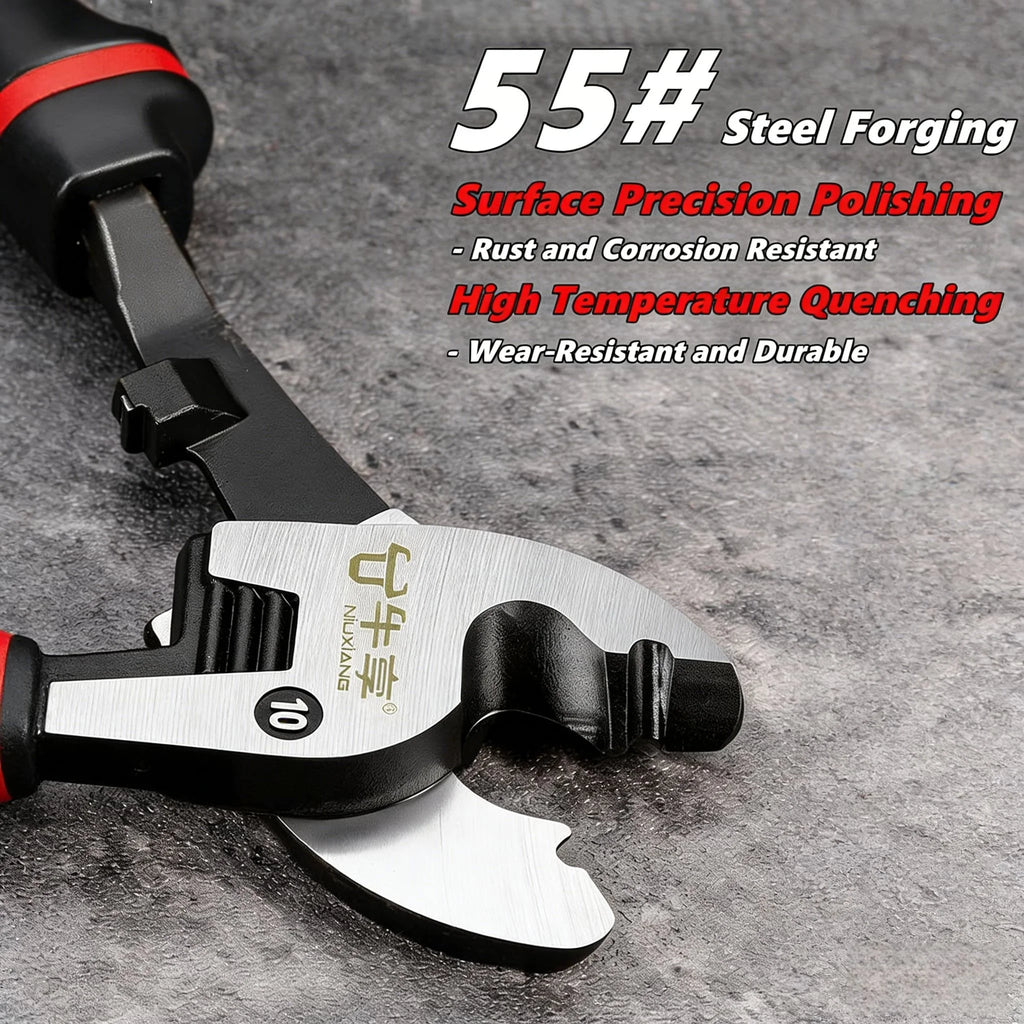 6/8/10 inch Cable Cutter Electrician Professional Wire Cable Cutter Stripper Pliers Hand Tool Cable Scissors Multifunctional