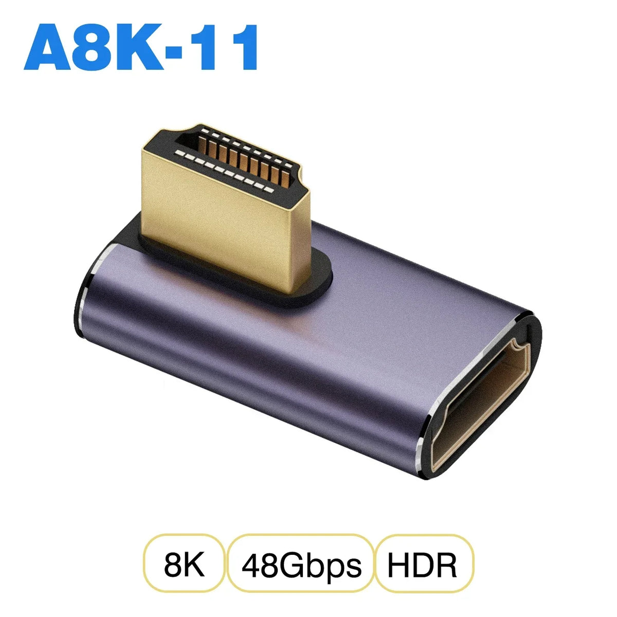 mini micro hdmi to HDMI 2.1 Converter 48Gpbs 8K60HZ 4K120HZ for HDTV Projector PS4 PS5 Laptop PC