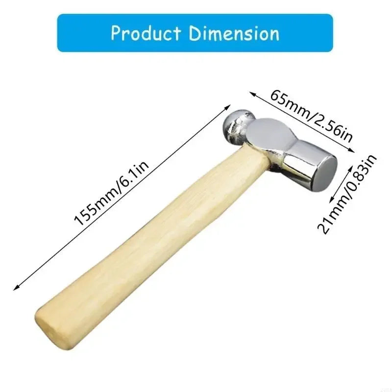 Wooden Handle Hammer Car Escape Tool Hand Hammer Multifunction Mini Hammer