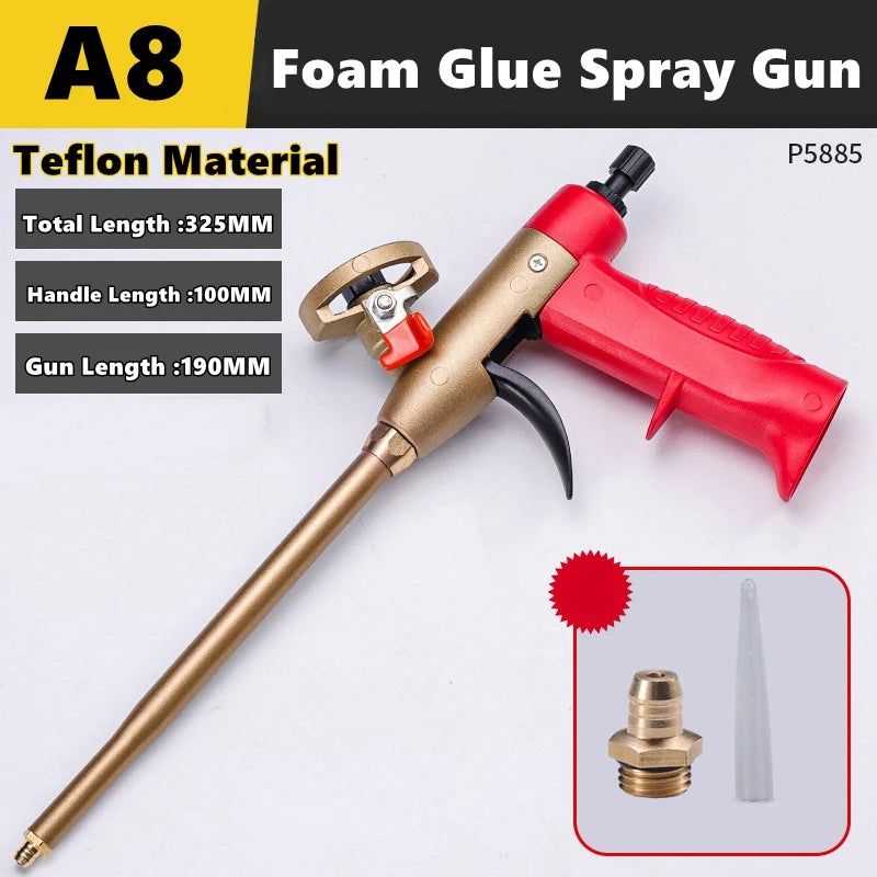 Professional Foam Spray Gun Metal Polyurethane Trigger Sprayer Pump Sealant Tool House Renovation Pressure Washer Manual Tool