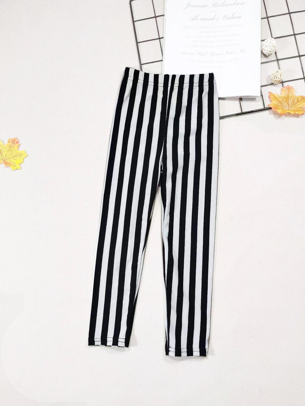 Girls' Leggings Fashion Cartoon Tight Pants Spring and Autumn Baby Girls Slim Fit Flower Leggings Summer Children's Pants