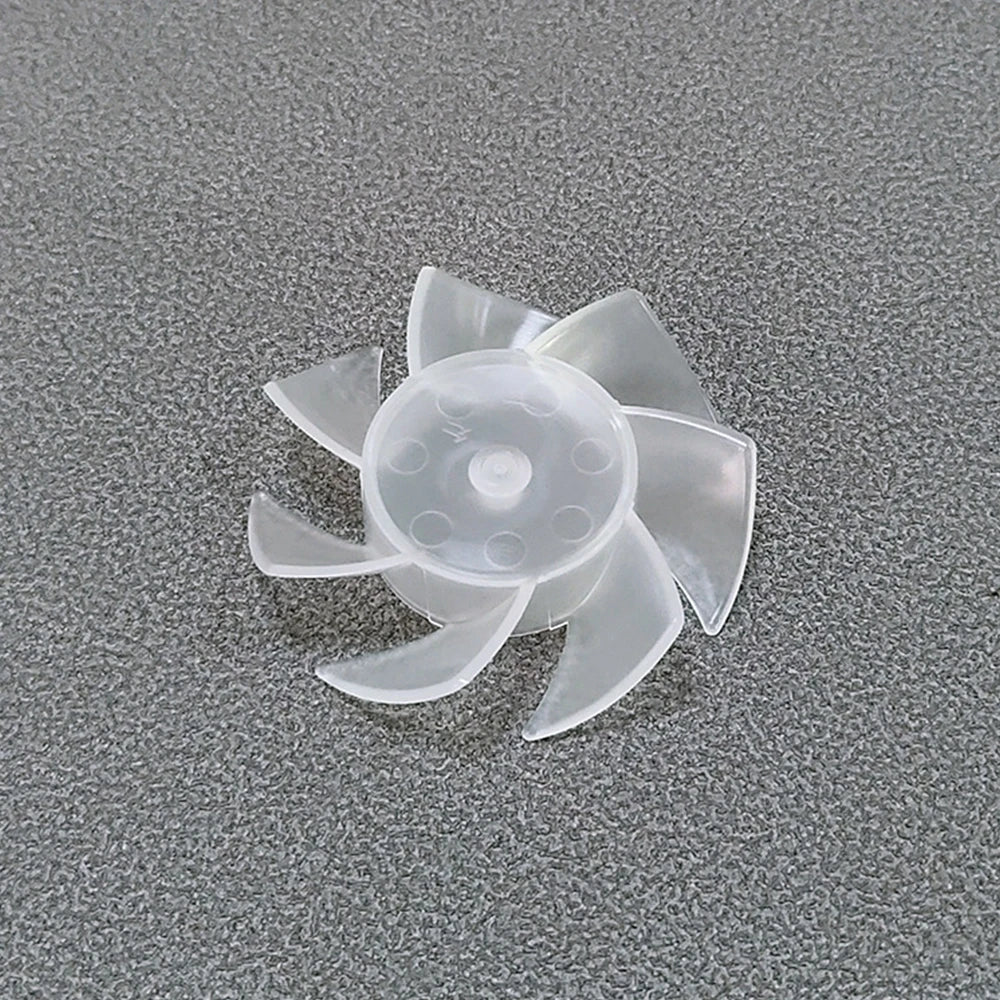Safe and Small Power Mini Plastic Fan Blade 4/7 Blades for Hair Dryer Motor