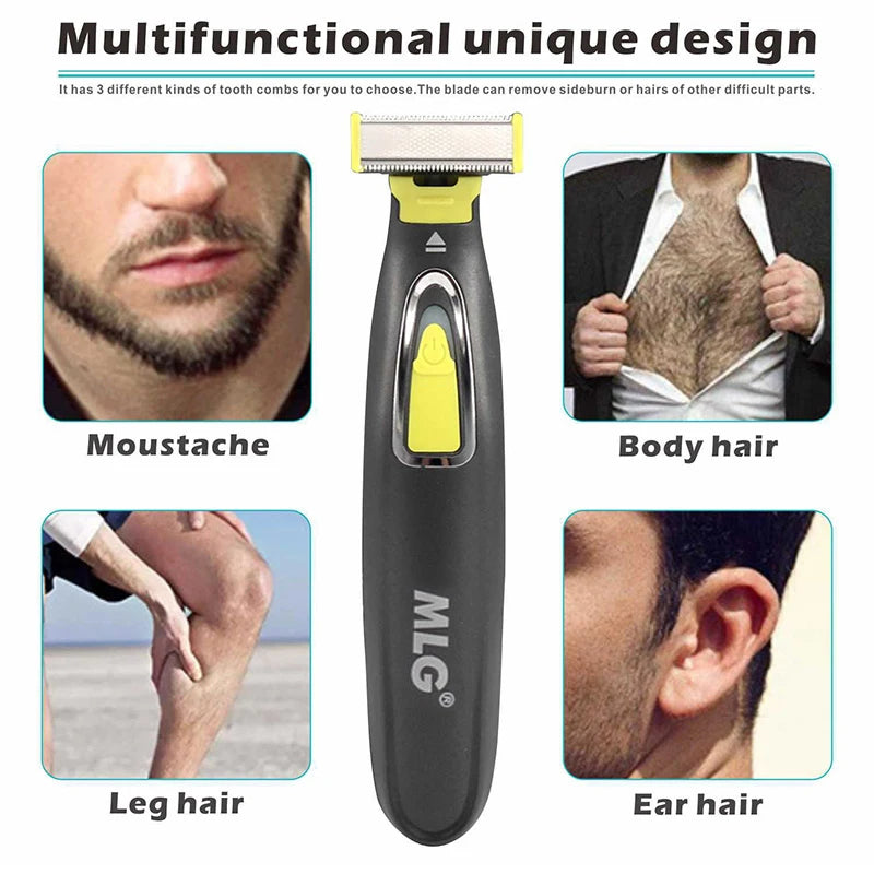 MLG Hot Selling Household Beard Shaver Easy Operation Beard Trimmer and Convenient Beard Shaving Razor