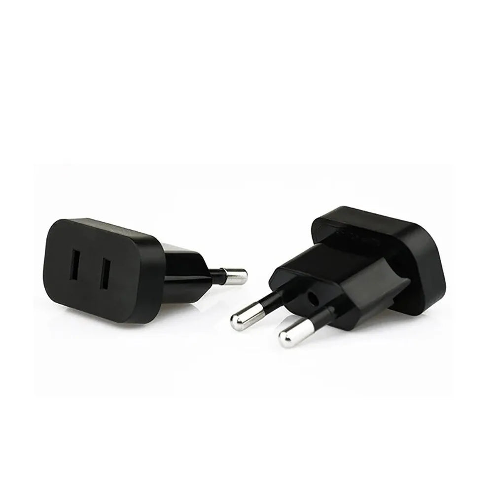 1pcs 4.8/4.0mm Power Plug Adapter US To EU Europe Plug Power Converter Travel Charge Adapter US to EU Adapter Electrical Socket
