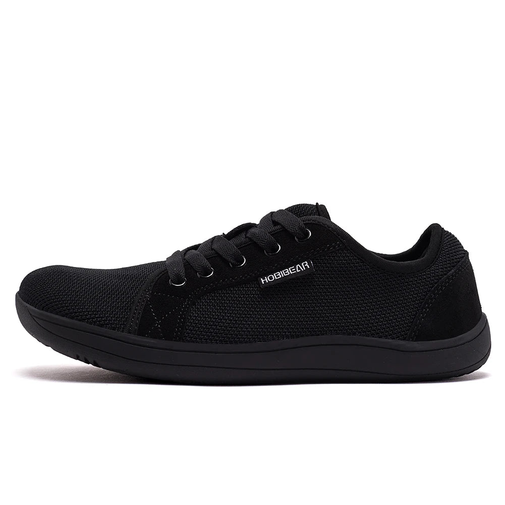 HOBIBEAR Unisex Wide Toe Barefoot Shoes for Men Women Outdoor Trail Running Minimalist Walking Shoes Lightweight and Breathable