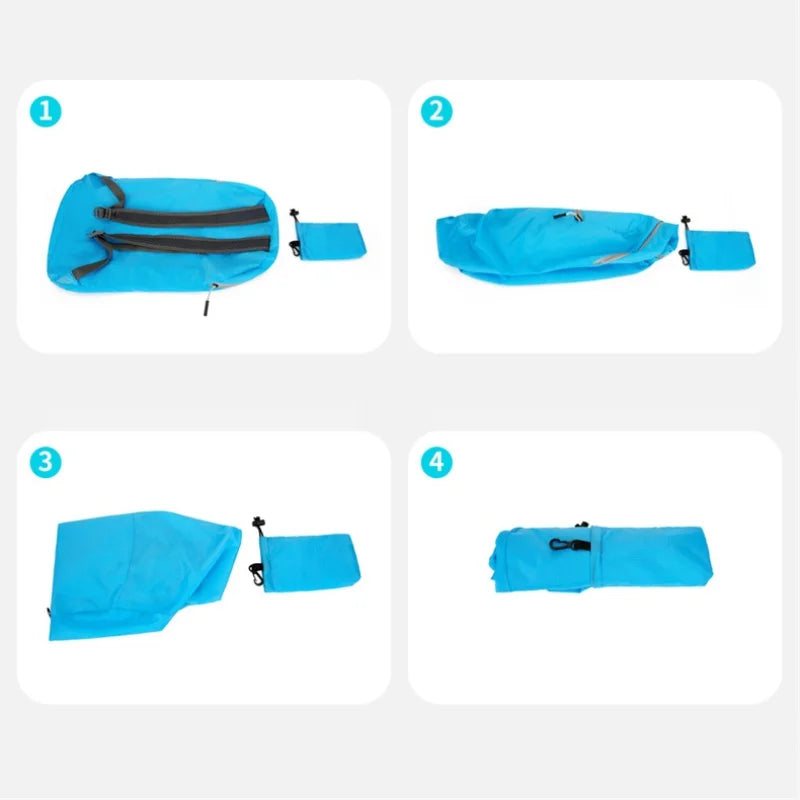 Portable Foldable Travel Backpack Light Sports Backpack Multifunctional Outdoor Mountaineering Bag Unisex Waterproof Backpack