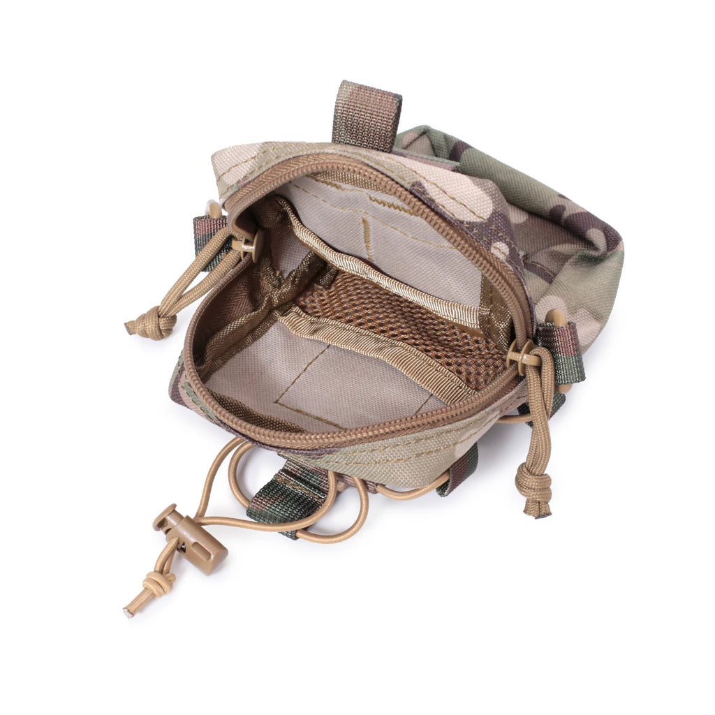 Organizer Waist Pack Bag military Molle EDC Pouch Water Bottle Canteen Kettle Carrier Outdoor Sports Phone Holder Camping Hiking