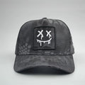 Stylish camouflage baseball caps and fashionable badges - adjustable back closure, breathable fabric, perfect for casual wear