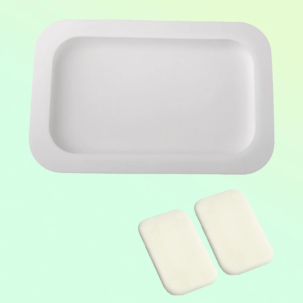 Moldes de silicone para bolachas, chocolates ou bolos em forma de coração, quadrado ou retangular, utensílios de cozinha para pastelaria e sobremesas