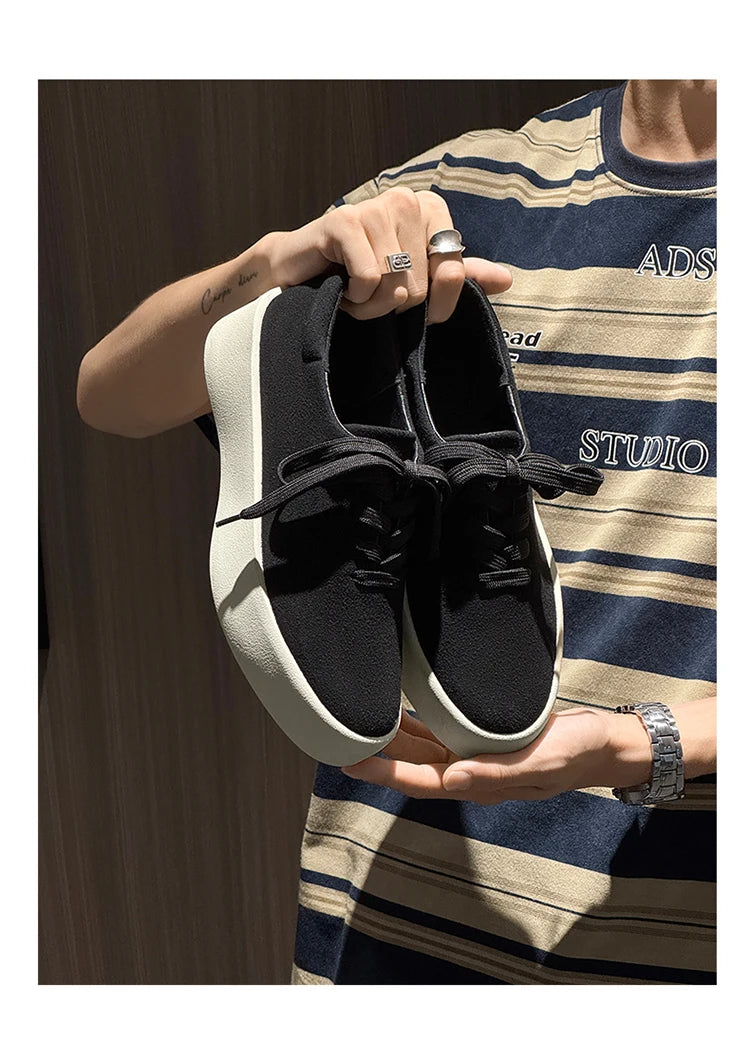 2025 New Trendy Couple Sneakers with Summer Niche Design Casual Trendy Shoes Men Shoes Sneakers Tênis Couro Masculino