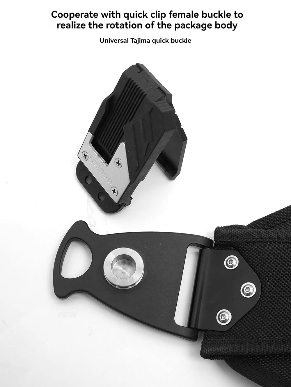 Tool Belt Bag Rotary Hang Up Quickly Conversion Parts for Tajima Universal Accessories