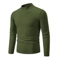 New Autumn Winter Designer Fashion Half Turtleneck Knitted Sweater High Quality Mens Casual Solid Color Warm Women Sweaters