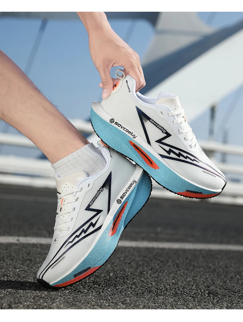 Running Shoes Carbon Board Sports Marathon Men Breathable Lightweight Women's Comfy Athletic Antiskid Sneakers Casual 2026 New