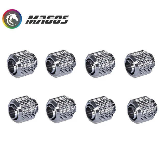 Soft Tube Fitting OD 10x13mm/10x16mm Used For 3/8'' Flexible Hose Computer Water Cooling System DIY