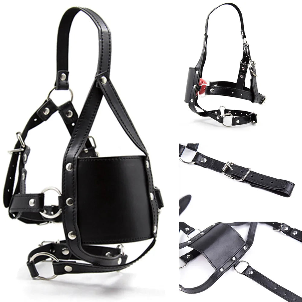 BDSM Bondage Set Role Playing Open Mouth Oral Gag Harness Couples Roleplay Fun Erotic Products Games Toys for Women Men Adult 18
